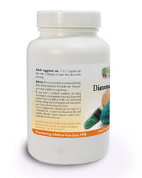 Health Leads ...Working With Nature Diatomaceous Earth 400mg x 100 Capsules (Pure Fresh Water Sourced Food Grade) Natural Amorphous Silica