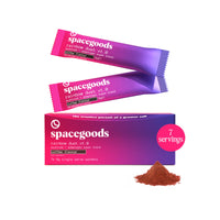 Space Goods Spacegoods Rainbow Dust - 7 Day Sample Pack, Made in England & Cruelty Free, Lions Mane, Chaga & Ashwagandha, Experience Sharper Focus, Energy & Calm, 80 mg Natural Caffeine, Coffee Flavour
