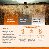 SunVit-D3 Vitamin D3 2000iu Oral Solution Vitamins for Kids - Cholecalciferol Vitamin D3 Drops Support The Maintenance of Bone, Teeth, Muscle & Immune System - Kids Vitamin (50ml Orange Flavor)