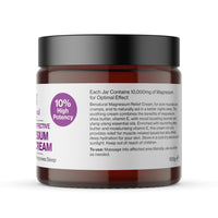 Benatural Essentials All Natural Magnesium Relief Cream 100g | Soothes Muscles & Improves Sleep | Made in The UK | pH Balanced