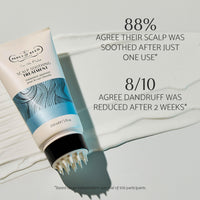 Percy & Reed Scalp Soothing Treatment 150ml, Dry Scalp Treatment with Built In Massager, Hair Conditioner Alternative, Dandrilys, Vitamin E and Coconut Oil, For Flaky Sensitive Head Skin