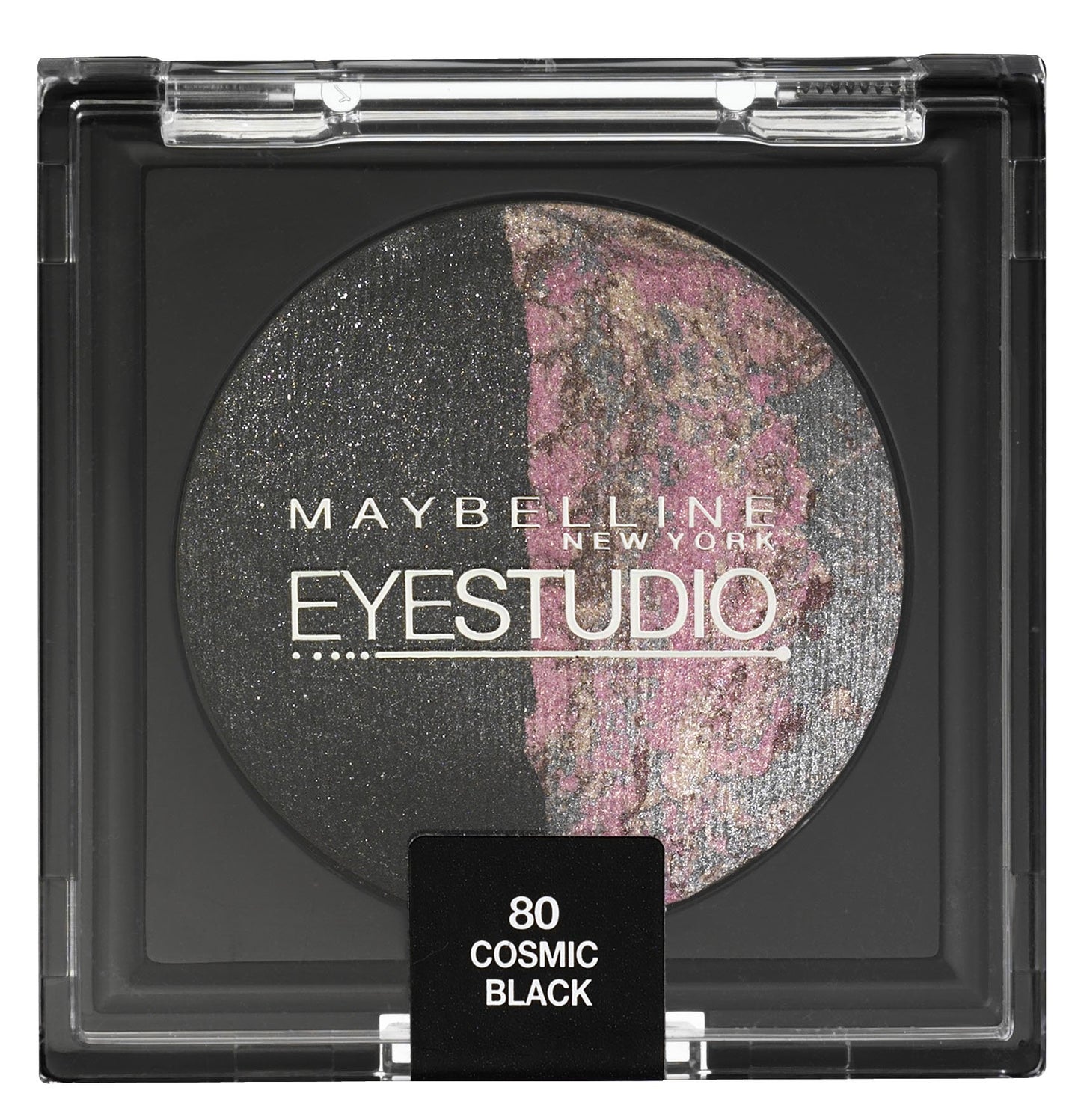 Maybelline Eyestudio Duo Baked Eyeshadow, Cosmic Black Number 80