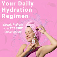 RSAFSBY 4-in-1 Facial Serum with Arbutin, Hyaluronic Acid, Vitamin C & Ceramide – Brightening, Anti-Aging & Hydrating Serum for Dark Spots, Hyperpigmentation & Acne Scars – 30ml