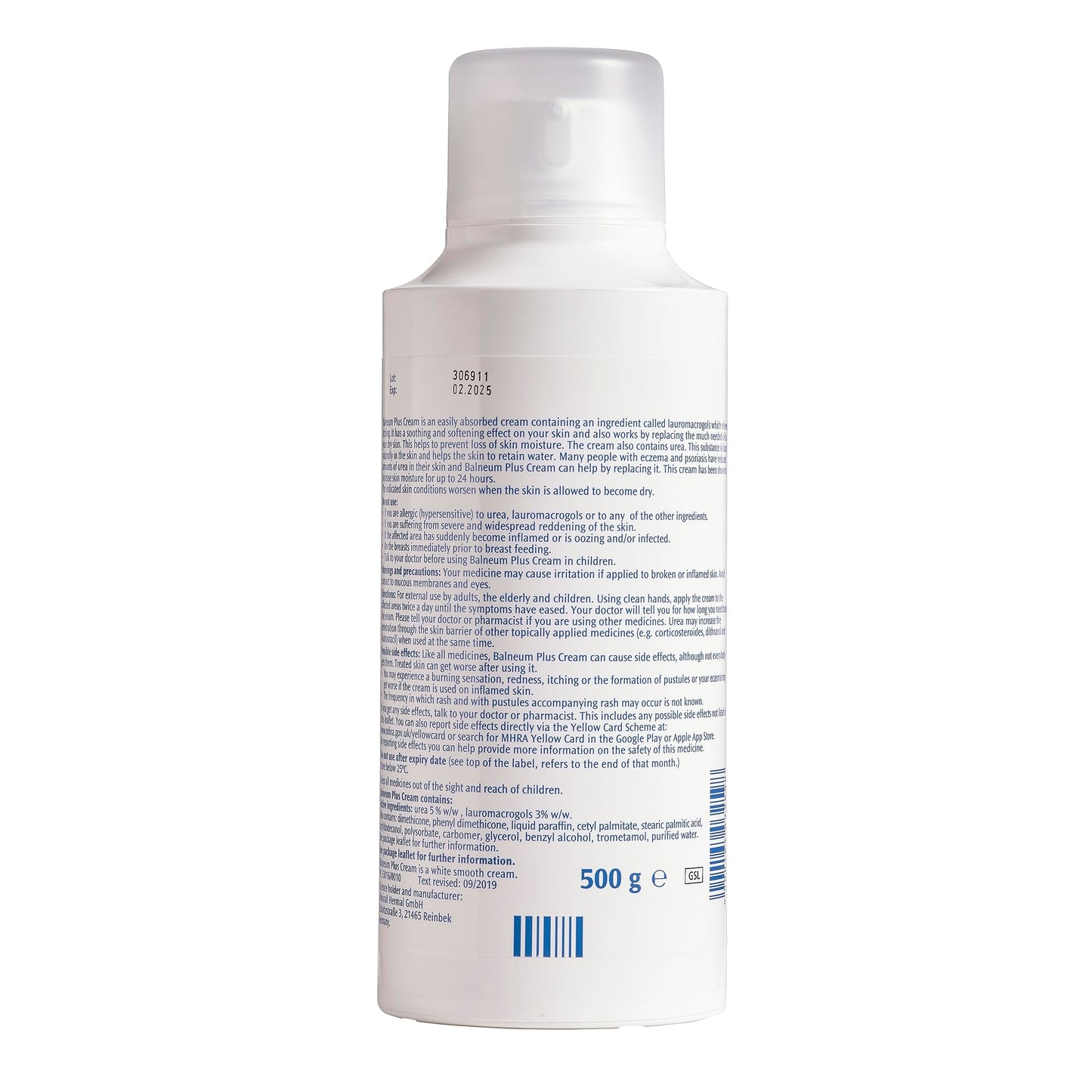 Balneum Plus Cream, 500 g