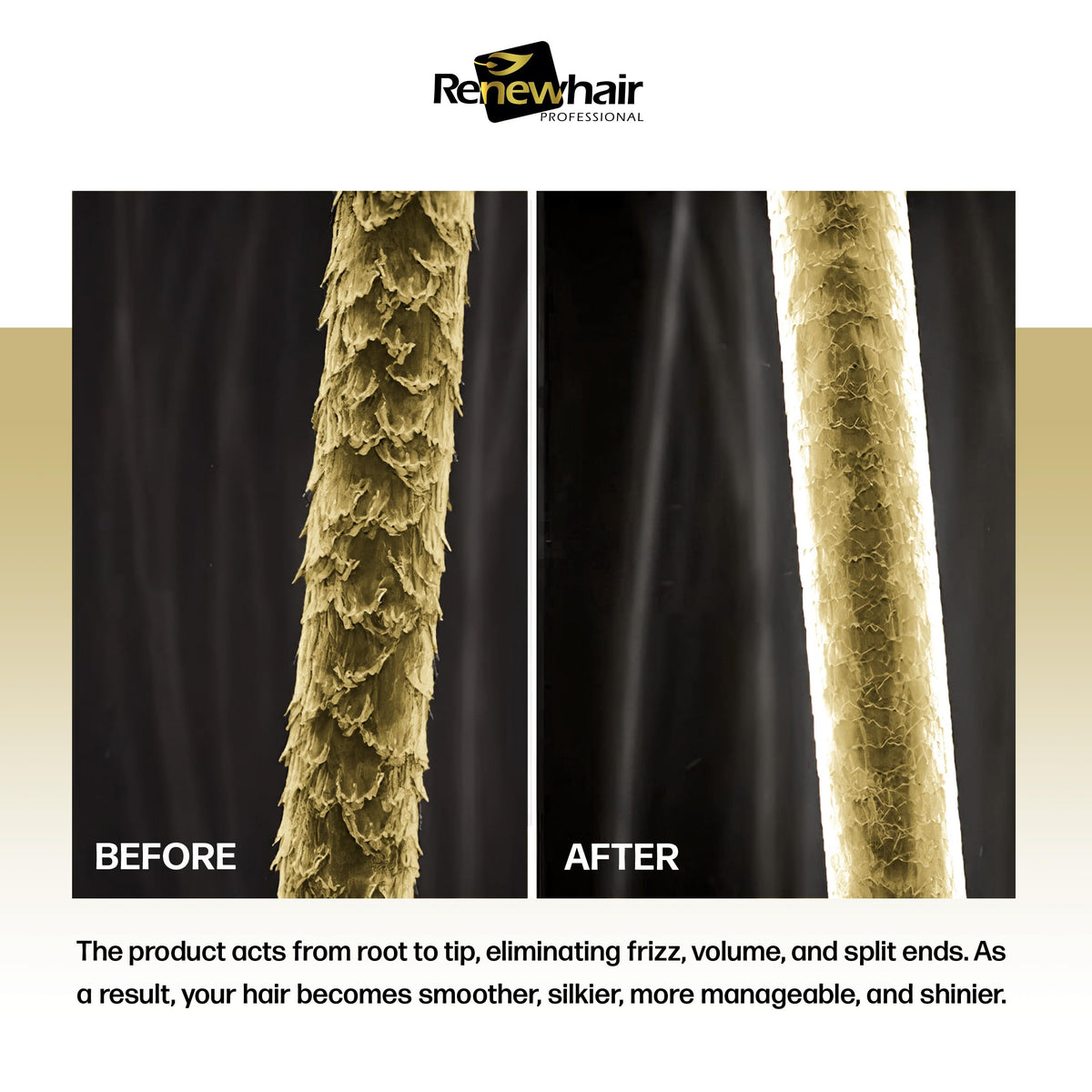 RENEW HAIR PROFESSIONAL Renew Hair Professional Keratin Hair Mask – 300g Restorative Treatment | Anti-Frizz | Volume Control | Color & Heat Protection | Vegan