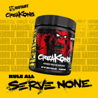 Mutant MUTANT CREAKONG – Advanced Creatine Supplement with Triple Creatine Blend for Muscle Strength, Size & Performance – Unflavoured, Banned Substance Tested – 300g (75 Servings)