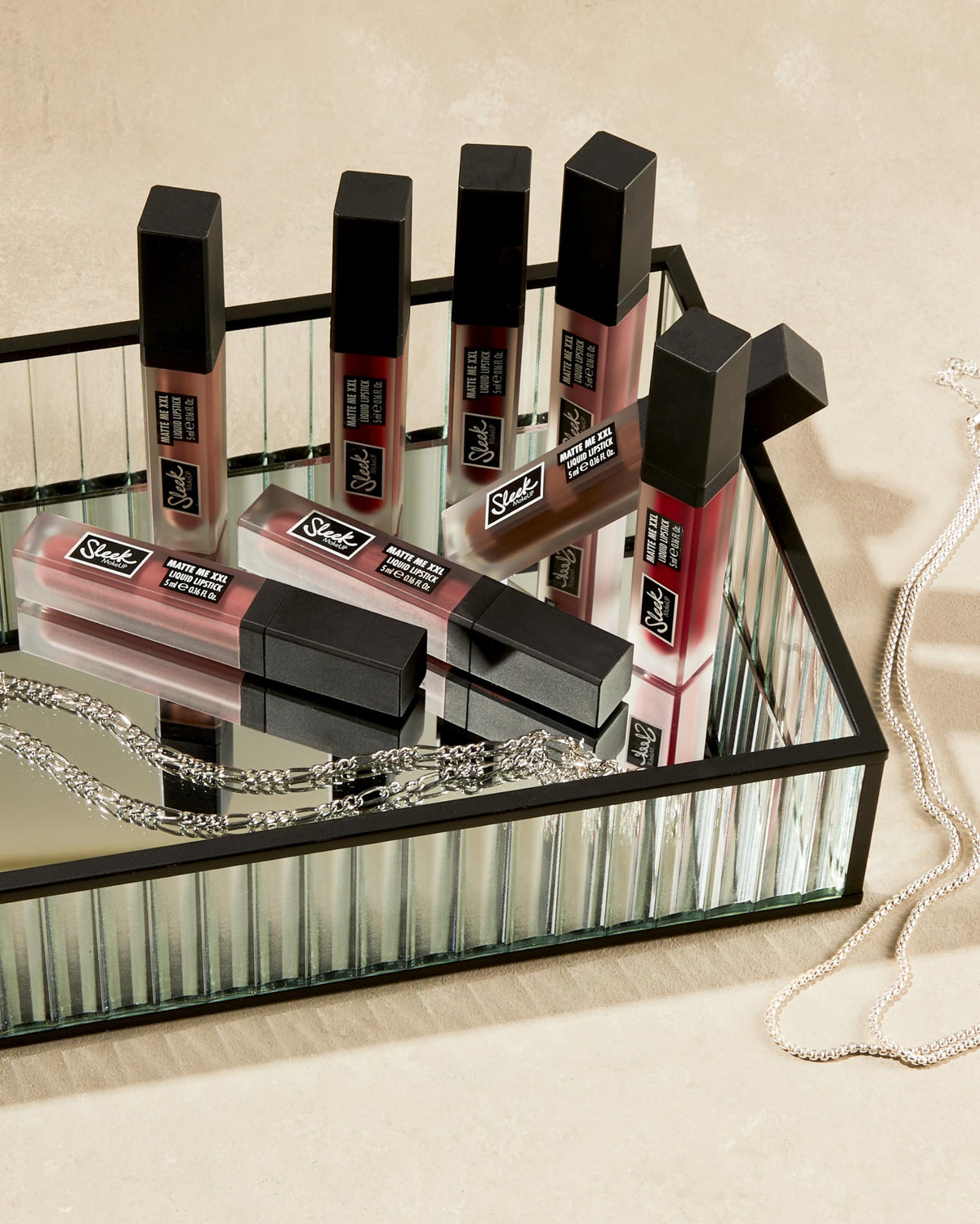 SLEEK Sleek MakeUP Matte Me XXL Liquid Lipstick, High Impact Colour, Longlasting and Transfer Proof, Birthday Suit, 5ml