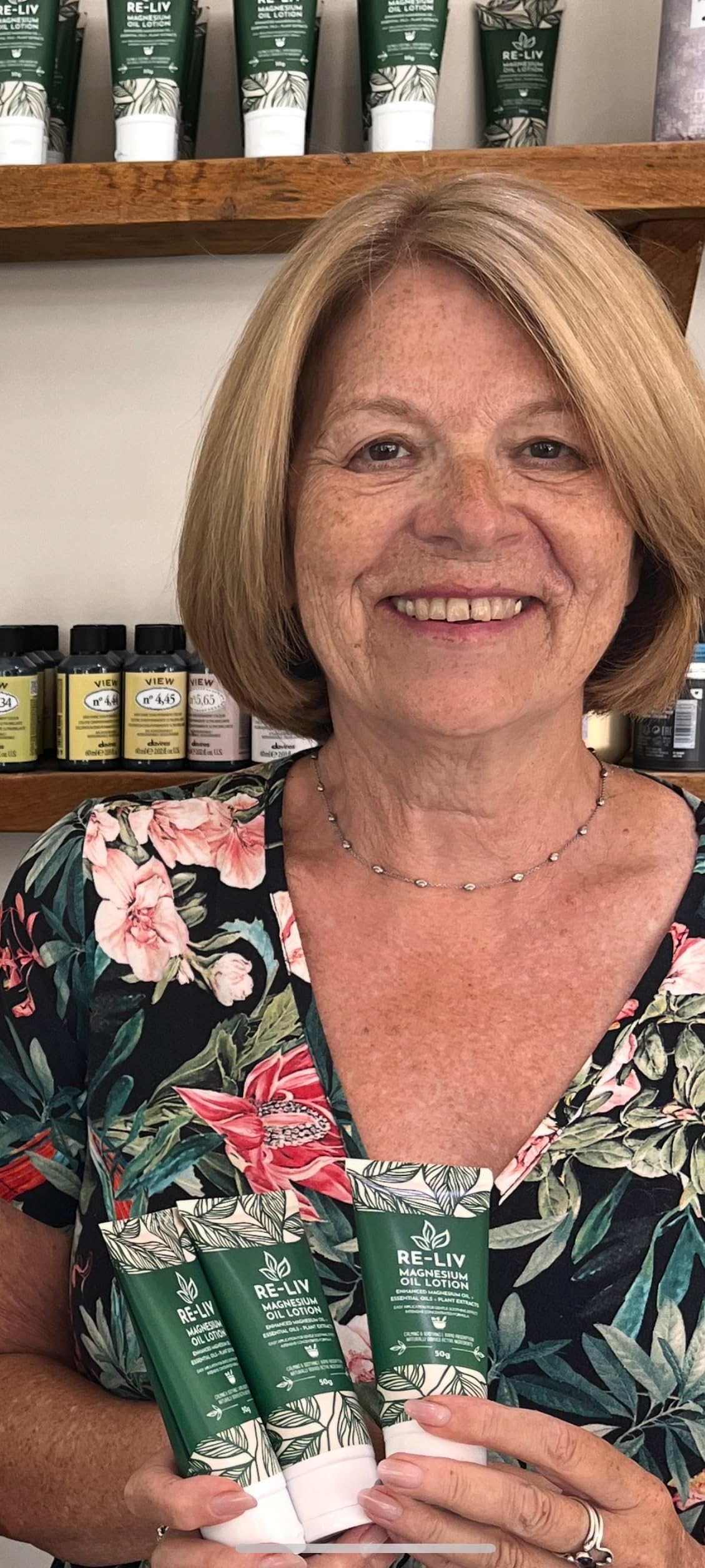 Re-Liv Magnesium Lotion - Deep Absorption, Natural Essential Oils, Non-Sticky Formula, Premium Magnesium Oil, Skin-Friendly - 50g