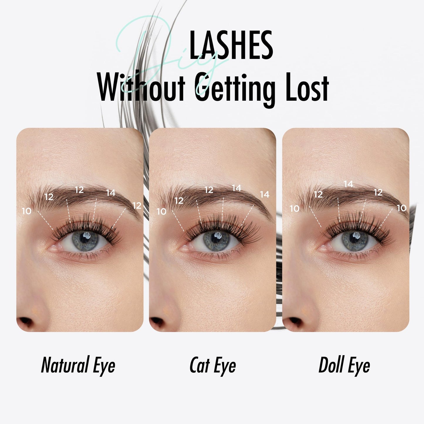 BEYELIAN Cluster Lash Extensions RE-10