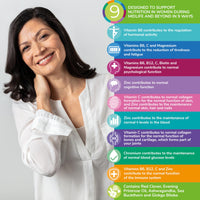 Health and Her Health & Her Menopause Supplements for Women - Day & Night Bundle - Wellbeing for Menopause - 1 Month Supply Vegan & Gluten Free