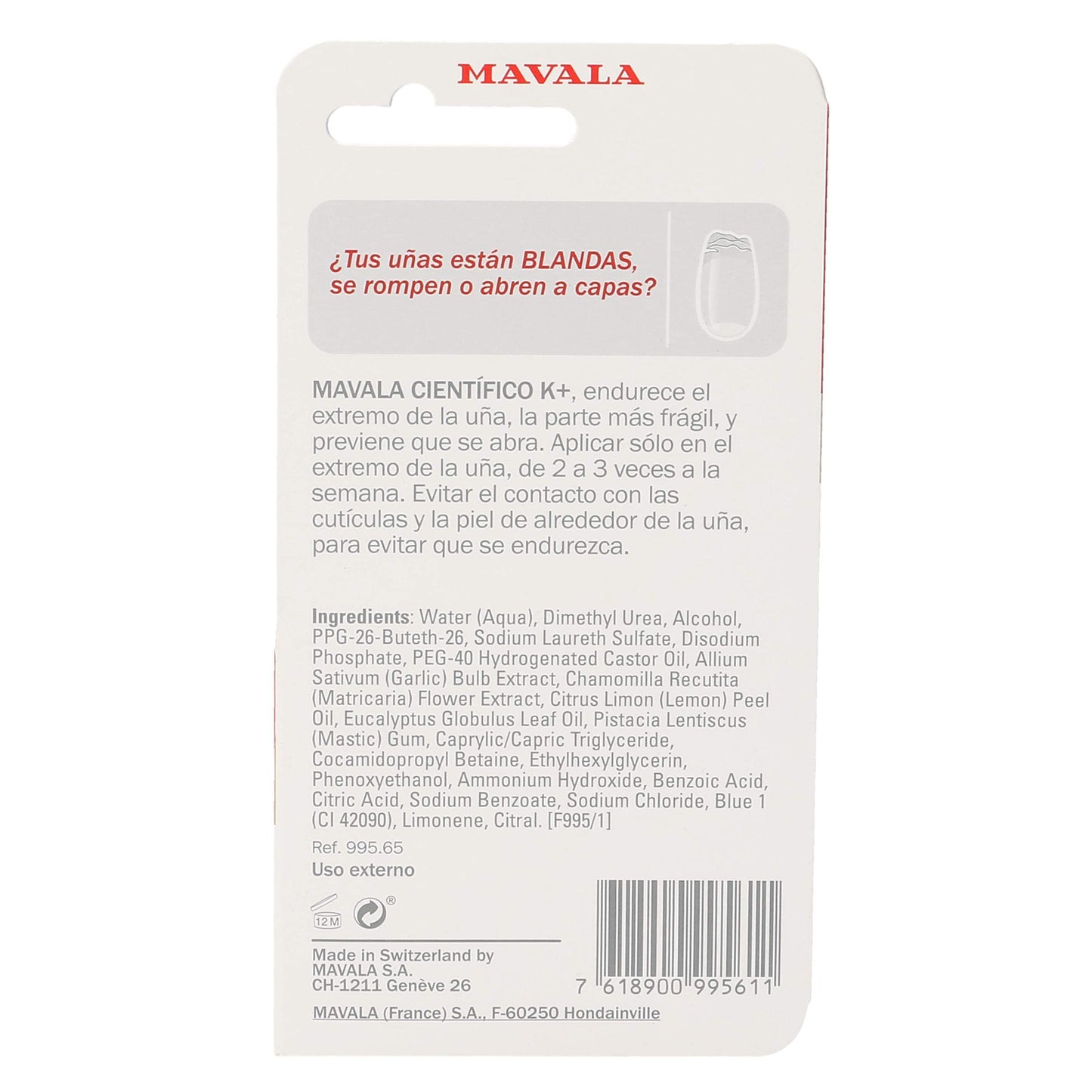 MAVALA Mavala Scientifique K Plus Nail Hardener, 2 ml