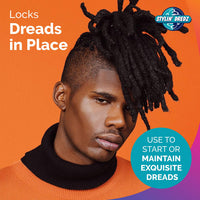 Stylin Dredz Stylin' Dredz Moulding Strong Maximum Hold Gel Wax with Tea Tree Oil Hair Care for Dreadlocks 250 ml
