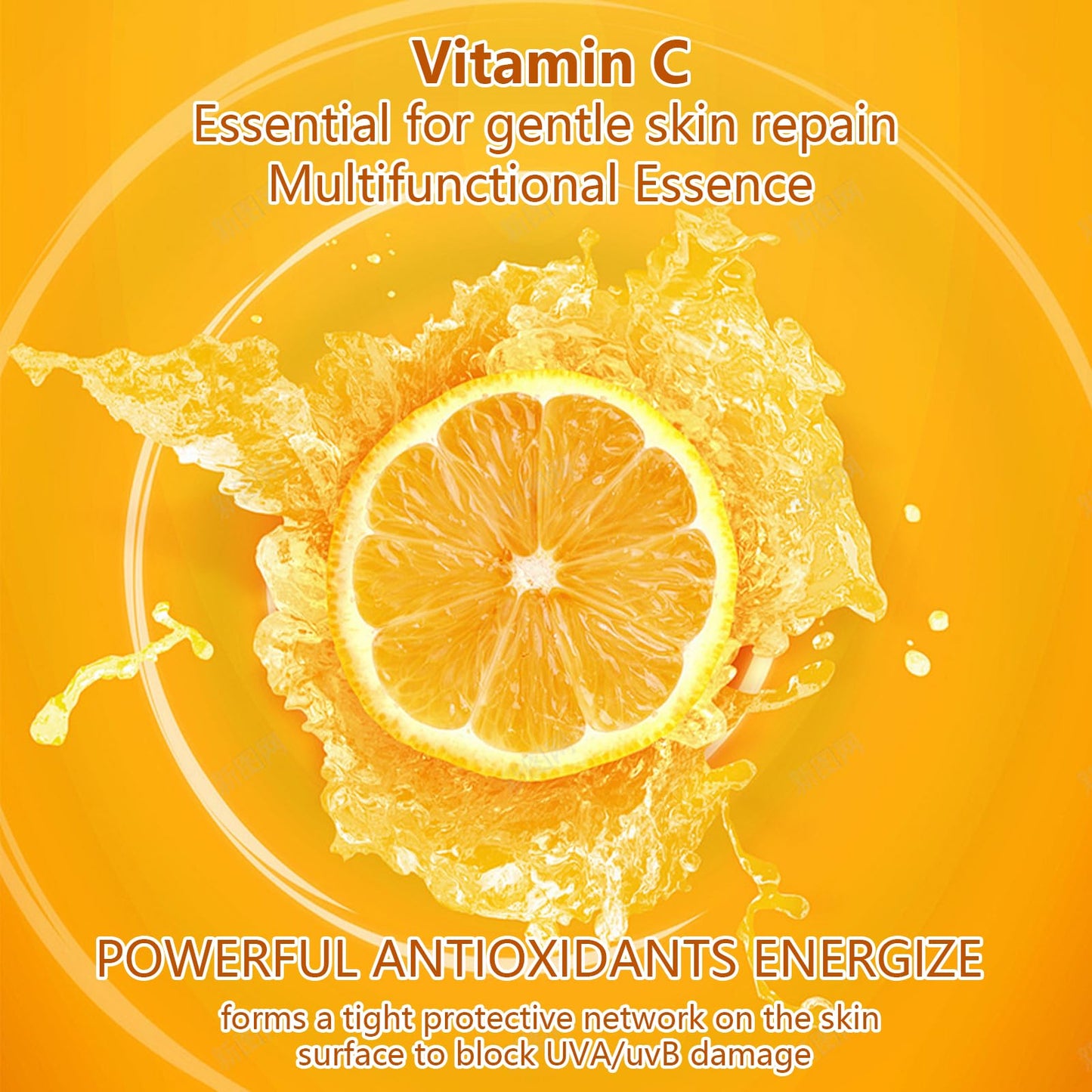 Sunscreen Spf 50 Face, Sun Cream Moisturiser with Vitamin C, Sun Cream SPF 50+ Face for UVA & UVB Protection, Waterproof Sunscreen Spf 50 Face for Daily Use