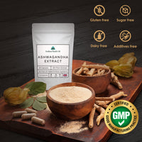 Endless Health UK Ashwagandha Extract | High Strength | 20:1 Extract | 60 Capsules