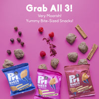 PRI'S Gluten Free Snacks - Tasty & On-the-Go Oat-Based, Low Calorie, Delicious Snacks for Adults - High Fibre, No Sugar, Low Fat Vegan Food w/Natural Ingredients - 12 pcs Cinnamon Oaty Pockets by Pri Bakes