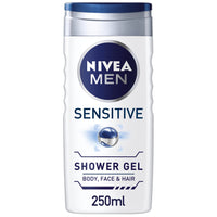 Nivea Men Sensitive Shower Gel, 250ml