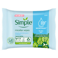 Simple Kind to Skin Hydrating Cleansing Wipes 20 wipes