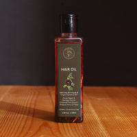 AATMANA Hair Oil with Methika, Bhringraj & Virgin Coconut oil Ext. Natural Hair Growth, Dry Scalp, Thinning Hair - Best Hair Massage Oil For Men & Women hair growth