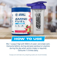 Applied Nutrition Amino Fuel - Amino Acids Supplement, EAA Essential Amino Acids Powder, Muscle Fuel & Recovery (390g - 30 Servings) (Cola Blast)