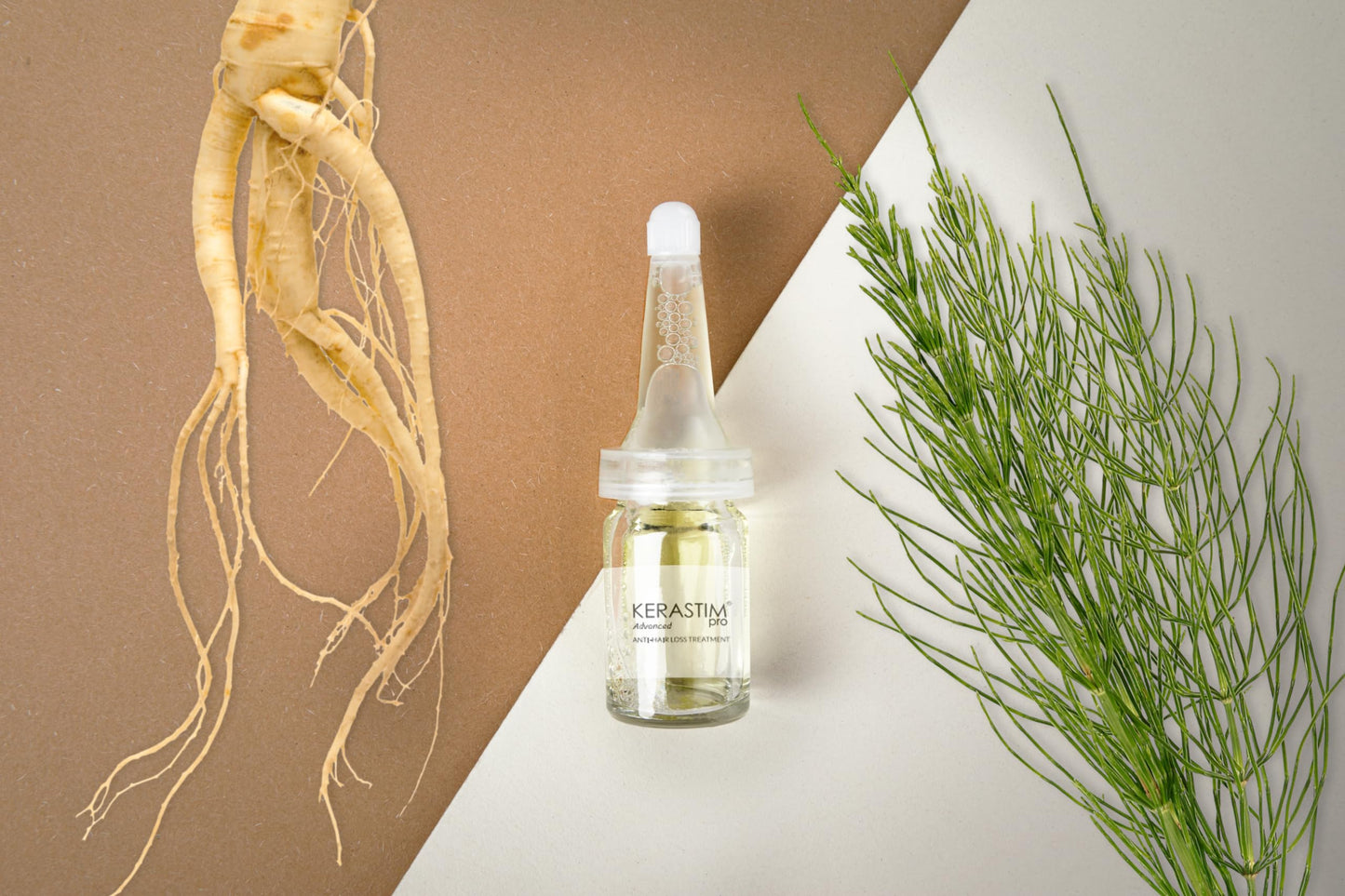 Keratin & Biotin Conditioner - Hair Serum & Thickening Conditioner for Men & Women with Dry, Normal, Oily, Straight, Curly, & Wavy Hair - Anti-Hair Loss & Regrowth Hair Treatment by Kerastim Pro