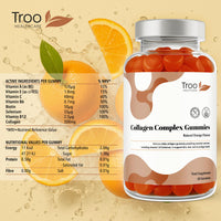 Troo Health Care Collagen Complex - 60 Natural Orange Gummies