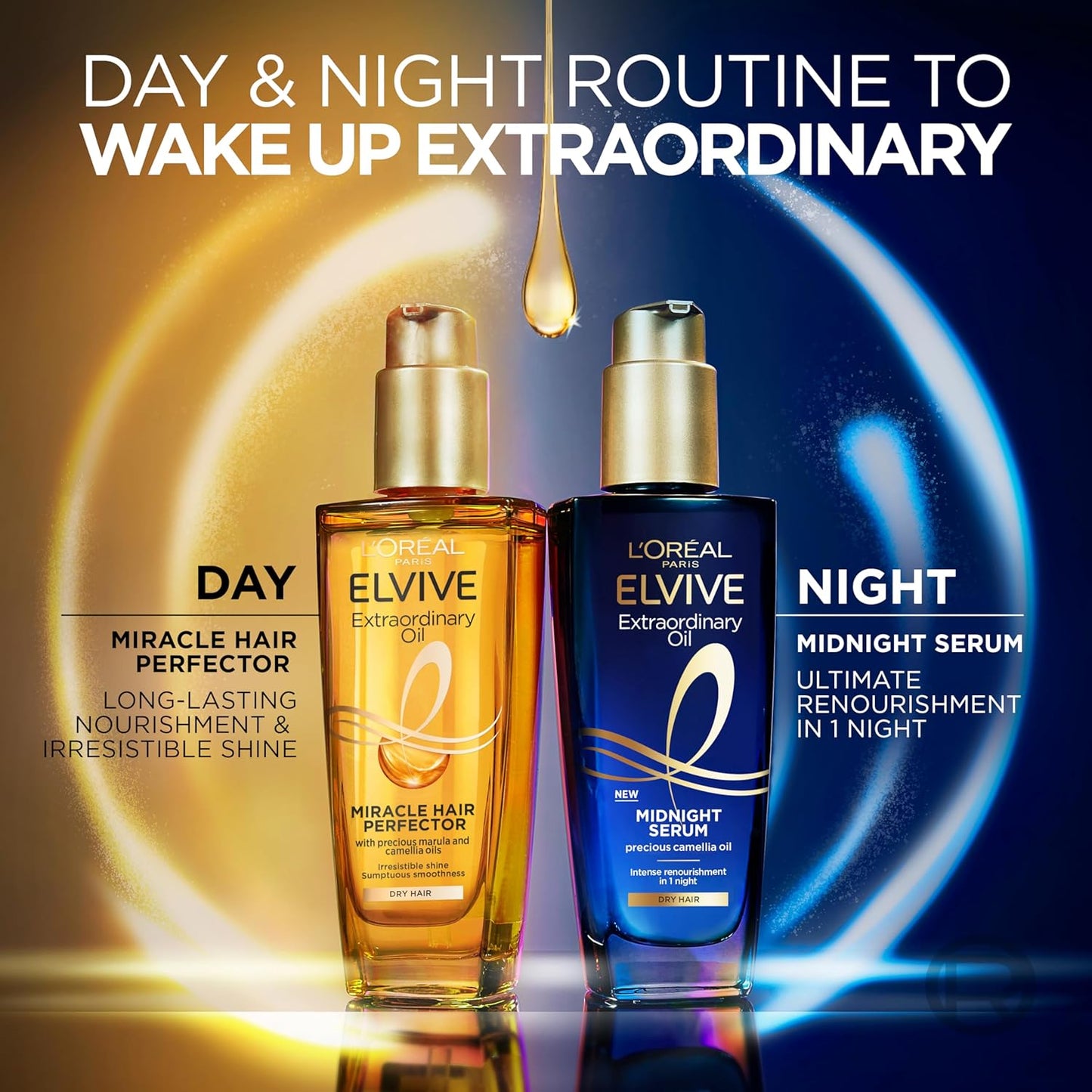 L’Oréal Paris Elvive Extraordinary Oil Midnight Serum, 100ml / 3.38 fl. oz.