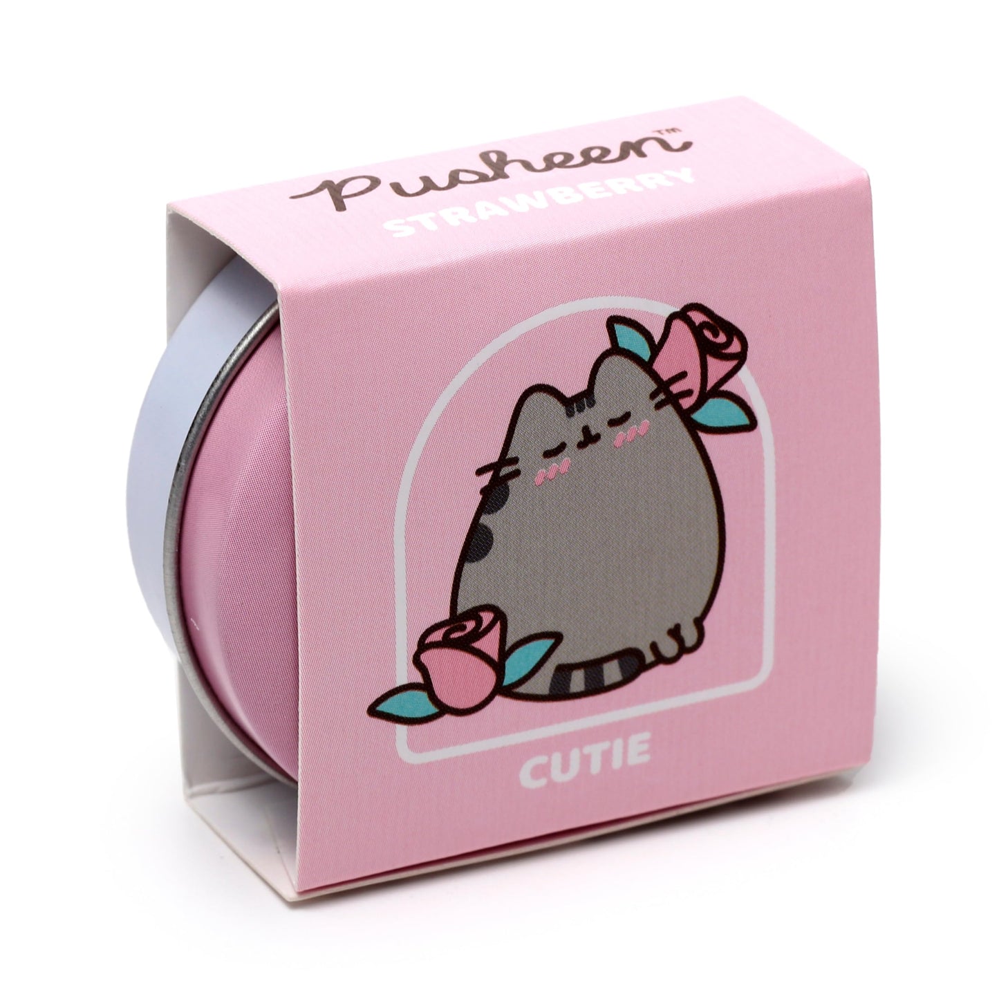 Puckator Pusheen Cat 2024 Lip Balm in a Tin - Lip Care Stick Balms Chapstick Holiday Essentials For Women Family - Lipbalm Moisturiser Exfoliator Cream - Pretty Cute Lip Blam Bam