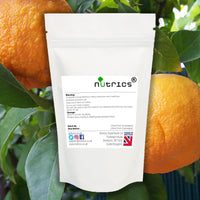 Nutrics® CITRUS AURANTIUM Powder 75g 100% Pure No Additives - Suitable for Vegan Vegetarians Halal Kosher
