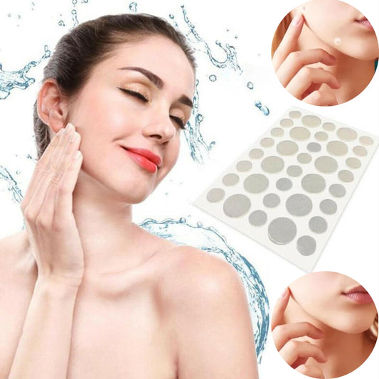 Generic Acne Patches - Pack of 24 Translucent Hydrocolloid Pimple Patch Spot Treatment Stickers for Face and Body - Fast-Acting, Vegan & Cruelty Free Skin Care