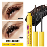 Bubble Mascara - Waterproof Colossal Bubble Mascara for Women, Volume & Length Black Mas-cara, Buildable & Lightweight Formula, Long-Lasting, Well-Defined Lashes and Enhances The Natural Look