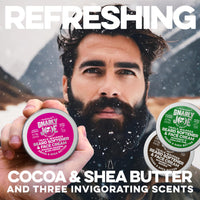 TRADEMARK GNARLY JOE EST.MMXVII Gnarly Joe Beard Softener & Face Cream for Men - 3 x 85g Tins (255g)