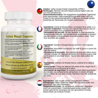 Ayushya Safed Musli Capsule , 60 Capsules, Natural