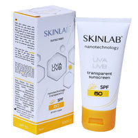 SKINLAB- Sunscreen - SPF50 - UVA/UVB - Transparent - Water Resistant - Nanotechnology - Normal + Dry skin