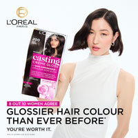 L'Oreal Paris L'Oréal Paris Casting Crème Gloss, Semi-Permanent Hair Dye, Radiant & Natural Colour, No-ammonia, Semi-Permanent Hair Colour Lasts 32 Washes, Shade: 734 Amber Honey