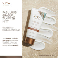 VITA LIBERATA Gradual Tanning Lotion 100ml with Mitt