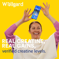 Wellgard Creatine Gummies - Truedose 3000mg Creatine Monohydrate Gummy, Batch Tested & Lab Verified, 90 Gummies 30 Day Supply, Vegan