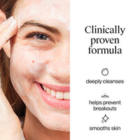 Neutrogena Clear & Defend Face Wash (1x 200ml), Oil-Free Facial Cleanser for Spot-Prone Skin, Facial Wash with Purifying 2% Salicylic Acid to Help Prevent Breakouts for Smoother, Clearer Skin