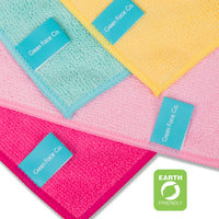 Green Face Co. Green Face Co 20 Microfibre Makeup Remover Wipes with Laundry Bag | Pack of 20cm x 20cm Reusable Soft Facial Cloths for Beauty Routine | Perfect Make Up Removing Towel or Cleansing Cloth