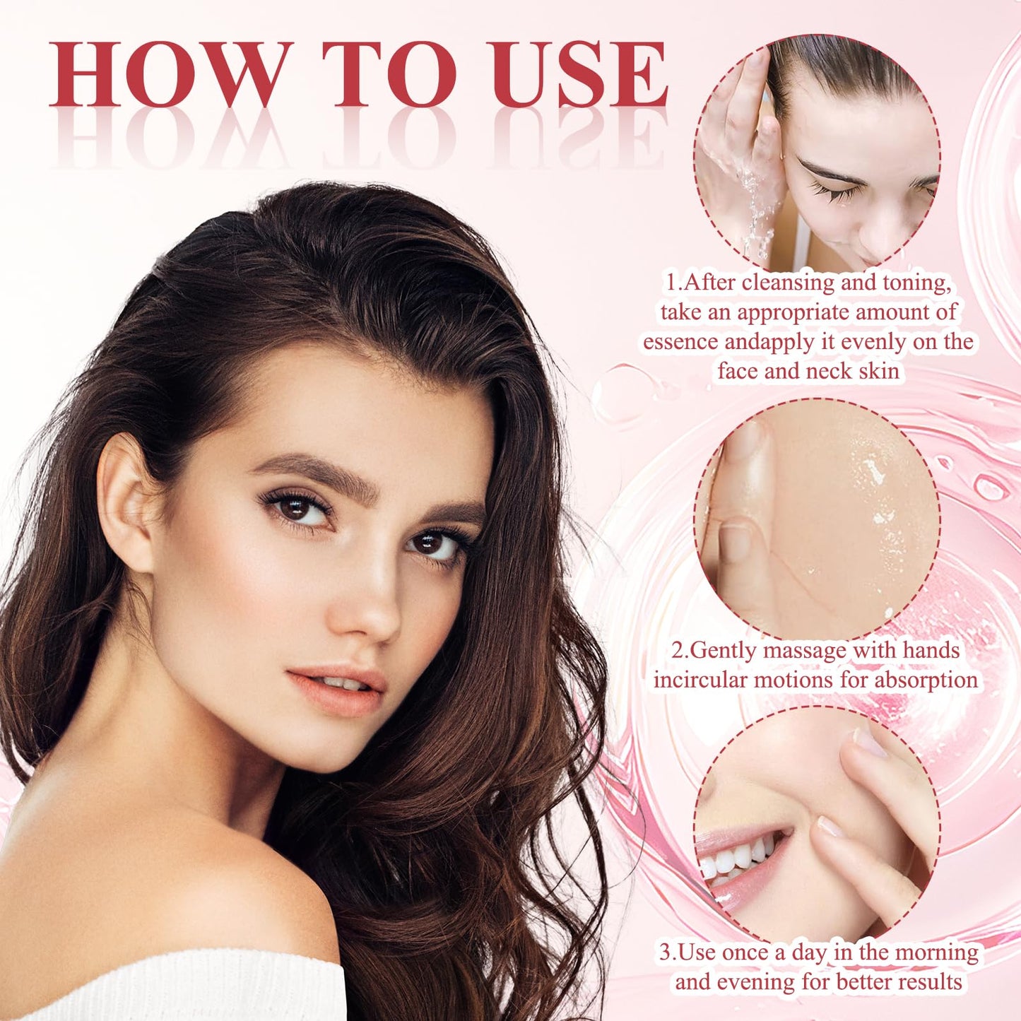 Belligern 2Pcs Dark Spot Correcting Serum,Niacinamide Serum Niacinamide Dark Spot Correcting Serum Targets Signs of Acne With 10% Niacinamide + 4% Tranexamic Acid Even Skin Tone,Fragrance-Free