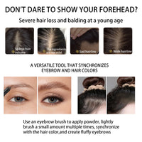 DMQ Root Touch Up Stick, Hair Root Dye, Black Hairline Powder,Quick Cover Grey Hair Root,Waterproof & Long Lasting,Hairline Powder Stick for Women Men