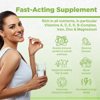 STRENGTH & SPICES100% Natural Vegan Food Supplements Strength & Spices Immune System Booster, Turmeric and Black Pepper Capsules with Moringa Powder, and Maca, Antioxidant-Rich Blend to Improve Immune Functions and Overall Wellness, 1000mg, 60 Capsules