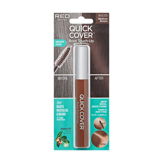 Kiss Kiss Quick Cover Brushin Color Touch Up Medium Brown