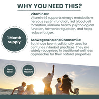 Bio Mirco Ashwagandha Gummies, High Strength, Calm Complex, Ashwaganda Gummy Cortisol Reducing Supplements, Vitamins for Stress & Anxiety Relief, Emotional Balance, Mood Support, Sleep Gummies for Adults, Vegan