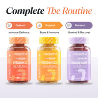 novomins Vitamin C Gummies - 1 Month Supply - 250mg High Strength with Zinc, Bioflavonoids, Rose Hip & Elderberry for Immune System Support - Alternative to Vitamin C Tablets - 60 Gummies - Novomins