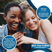 Natures Zest Bio Cultures Complex Probiotics & Prebiotics 60 Billion CFU – 6 Month Supply - Probiotics for Gut Health with Lactobacillus Rhamnosus - Probiotics for Women and Men - 180 Vegan Capsules