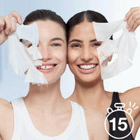 Garnier SkinActive Moisture Bomb Vitamin C Sheet Mask, Hydrating & Brightening Face Mask, Enriched With Vitamin Cg & Hyaluronic Acid Serum, Vegan Tissue