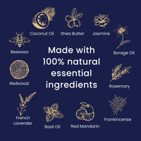 The Edinburgh Natural Skincare Company Ltd. Jekyll & Hyde Natural Beard Balm | Condition & Moisturise & Soften Your Beard | Strengthen Hair & Promote Growth | Natural & Organic
