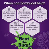 Sambucol Natural Black Elderberry Immuno Forte Capsules | Vitamin C | Zinc | Immune Support Supplement| 30 Capsules