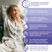 Health and Her Health & Her Sleep+ Supplements for Women - Women's Multivitamin with Lavender, Chamomile & Magnesium - Vegan, Gluten-Free - 2 Month Supply, 60 Capsules