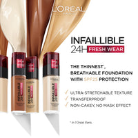 L'Oreal Paris Infallible 24hr Freshwear Liquid Foundation 375 Deep Amber 30ml